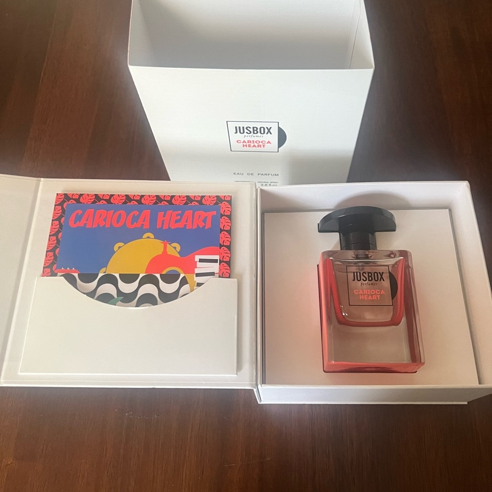 Jusbox Carioca Heart Eau de Parfum 78ml bottle